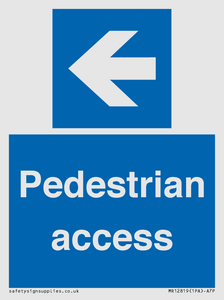 Pedestrian access